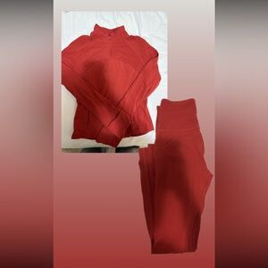 Lululemon Set Define Jacket and Groove Pants